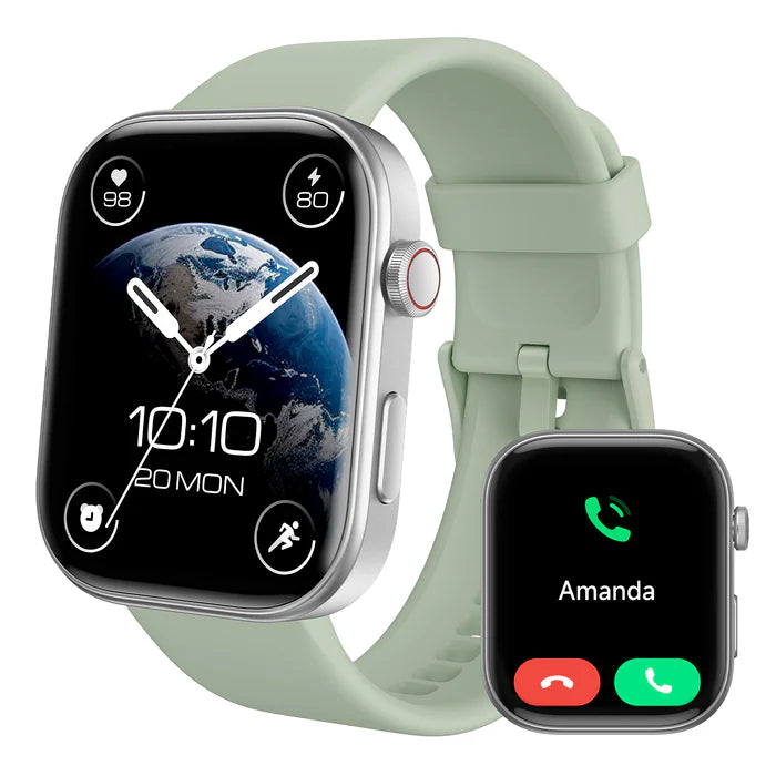 1.99” Amoled Screen Fitness Watch with Bluetooth Call